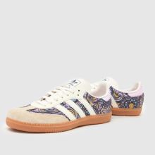 adidas Samba OG X Liberty Girls Junior in Beige Multi adidas Samba OG X Liberty,4 of 4