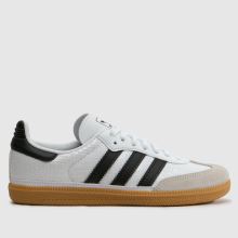 adidas Samba OG Girls Junior in White & Black adidas Samba OG,1 of 4