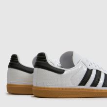 adidas Samba OG Girls Junior in White & Black adidas Samba OG,4 of 4