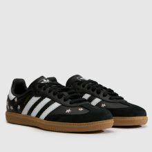 adidas Samba OG Girls Junior in Black Multi adidas Samba OG,2 of 4