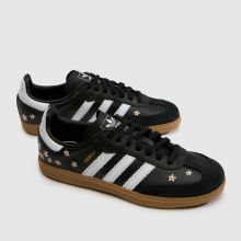 adidas Samba OG Girls Junior in Black Multi adidas Samba OG,3 of 4