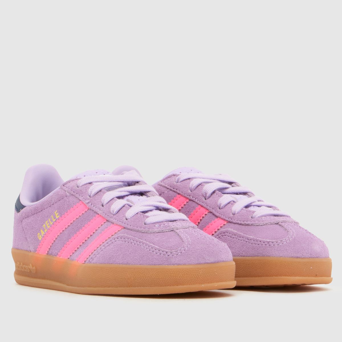 Kinder adidas Blaulila Gazelle Indoor Sneaker adidas Gazelle Indoor 1