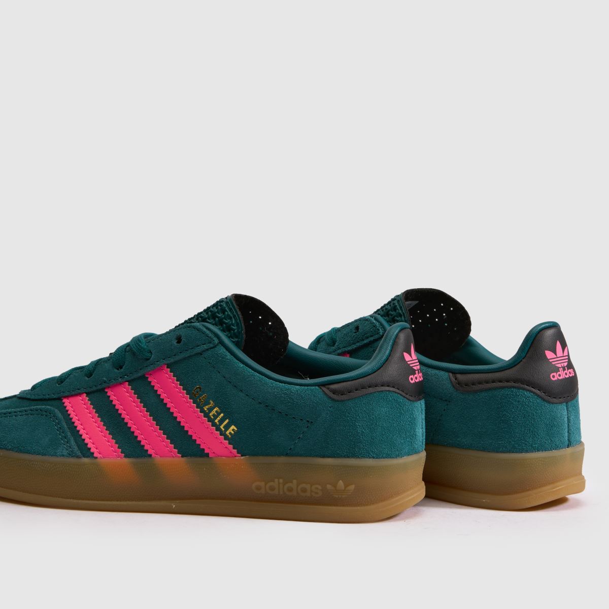 adidas Gazelle Indoor Girls Junior in Green Multi adidas Gazelle Indoor 7