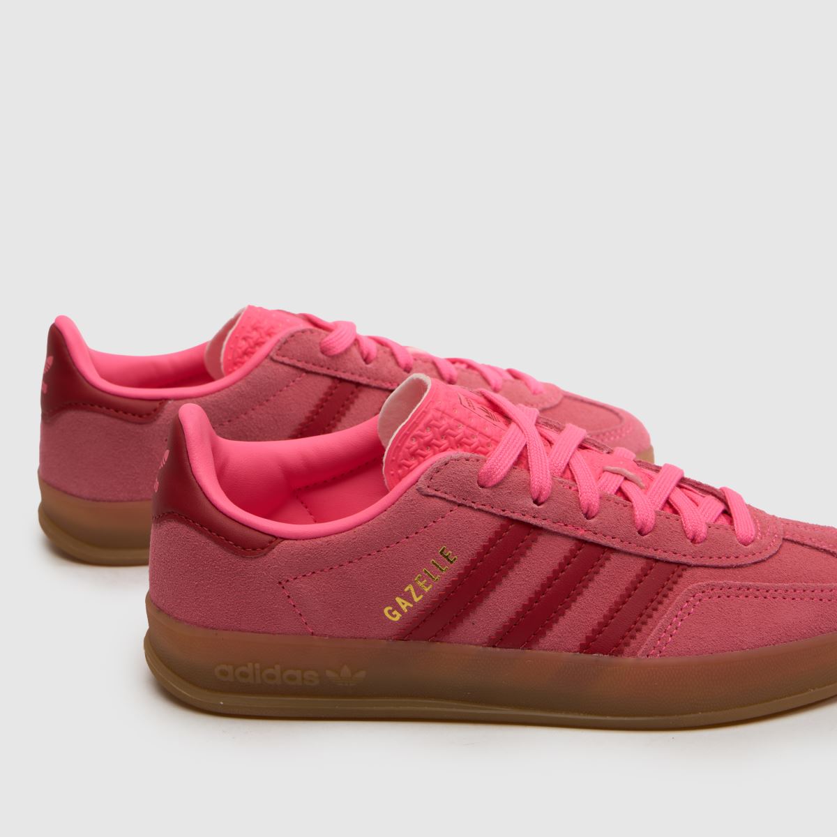 adidas Gazelle Indoor Girls Junior in Pink Multi adidas Gazelle Indoor 4