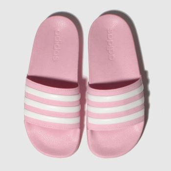 adidas pink adilette shower sandals junior adidas pink adilette shower sandals junior