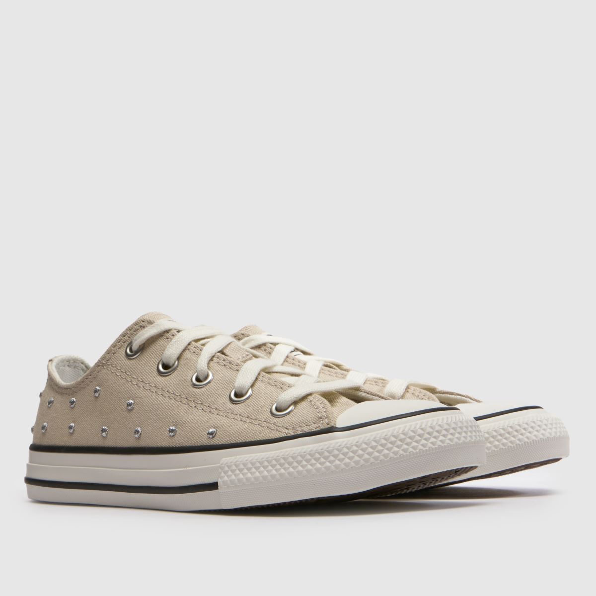 Converse All Star Lo Girls Junior in Beige Multi Converse All Star Lo 1