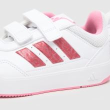 Kinder adidas Weiß-pink Tensaur Sport Sneaker adidas Tensaur Sport,4 von 4