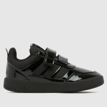 adidas Tensaur Sport 3.0 Girls Junior in Black adidas Tensaur Sport 3.0,1 of 4