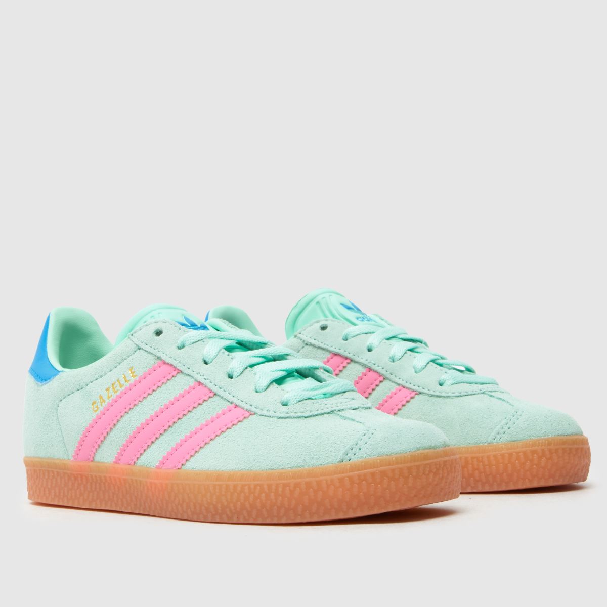 adidas Gazelle Girls Junior in Green Multi adidas Gazelle 1