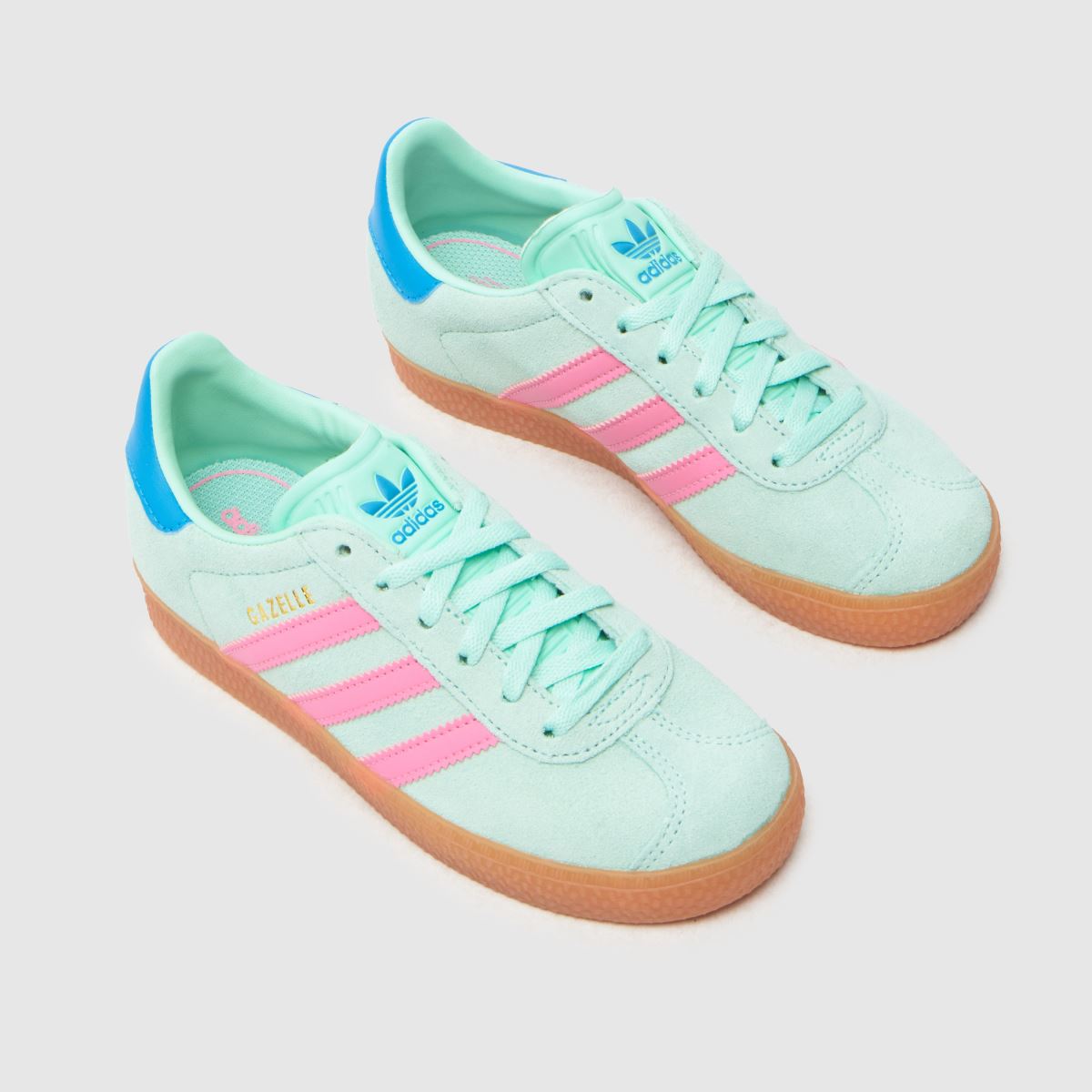 adidas Gazelle Girls Junior in Green Multi adidas Gazelle 4