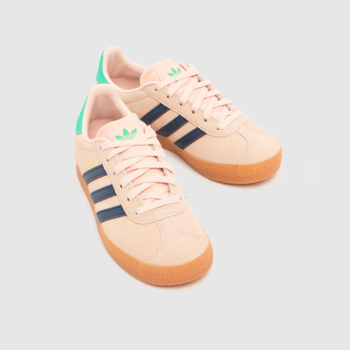 adidas gazelle silver green womens Adidas Gazelle In Rose For Junior main image 1