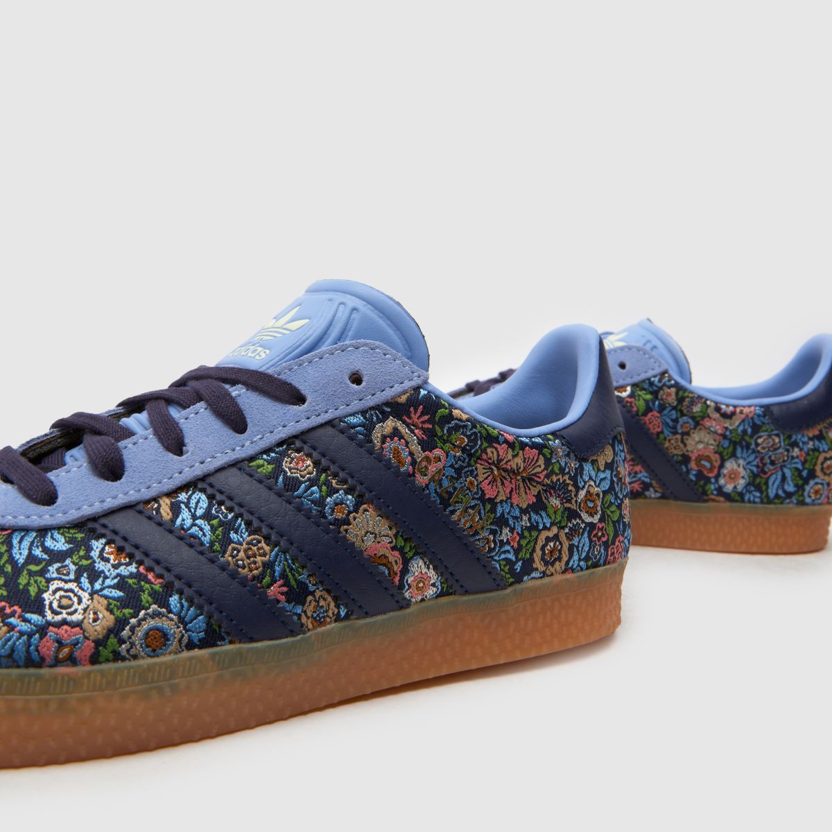 adidas x Liberty London Gazelle Girls Junior in Multi adidas x Liberty London Gazelle 7
