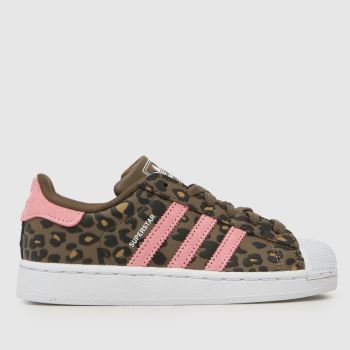 adidas Print Superstar II Girls Junior