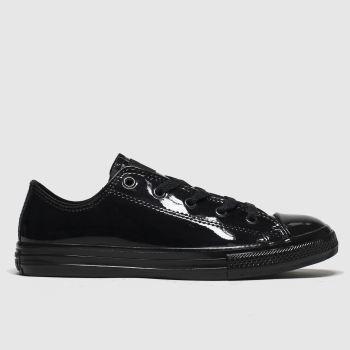 converse black all star lo mono trainers junior converse black all star lo mono trainers junior