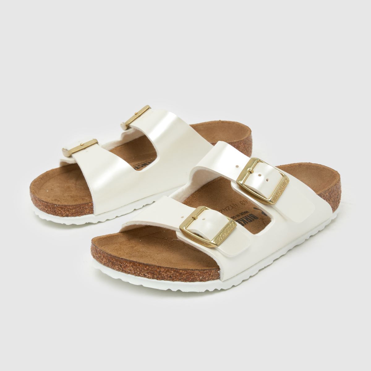 BIRKENSTOCK Off-White Arizona Girls Junior Sandals