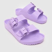 BIRKENSTOCK Arizona EVA Flower Buckle Girls Junior in Lilac BIRKENSTOCK Arizona EVA Flower Buckle,3 of 4