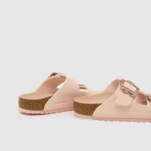 BIRKENSTOCK Arizona Flower Buckle Girls Junior in Pale Pink BIRKENSTOCK Arizona Flower Buckle,4 of 4