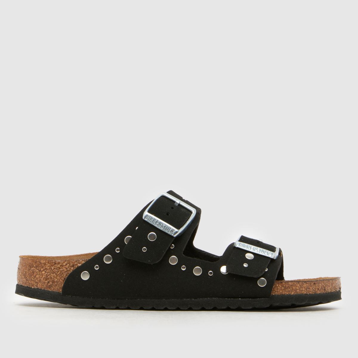 BIRKENSTOCK Black Arizona Rivet Girls Junior Sandals