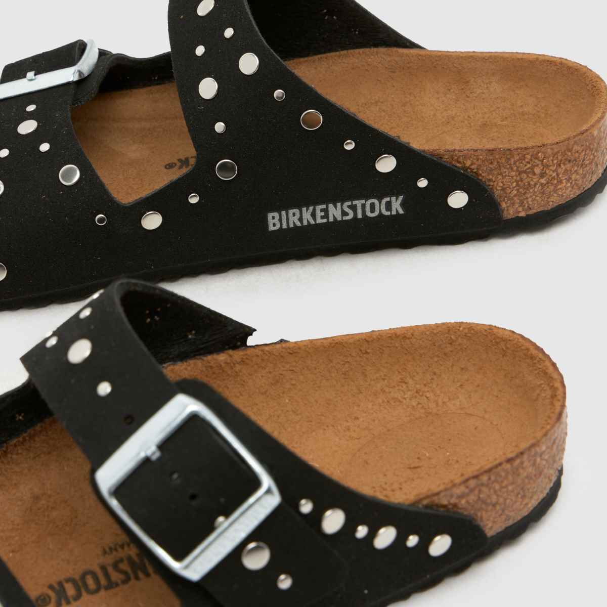 BIRKENSTOCK Arizona Rivet Narrow Fit Girls Junior in Black BIRKENSTOCK Arizona Rivet Narrow Fit 7