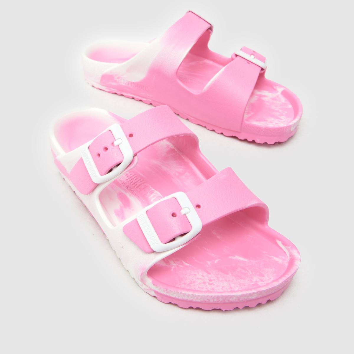BIRKENSTOCK Pink Multi Arizona EVA Girls Junior Sandals