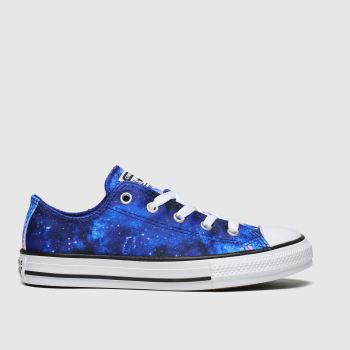 converse blue all star lo miss galaxy trainers junior converse blue all star lo miss galaxy trainers junior