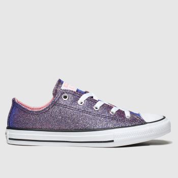 converse purple all star lo space star trainers junior converse purple all star lo space star trainers junior