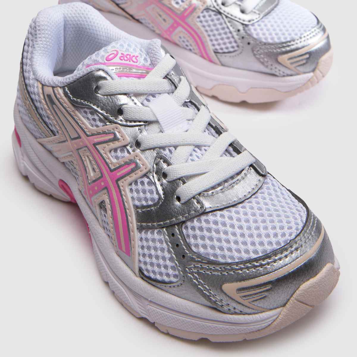 ASICS GEL-1130 Girls Junior in White & Pink ASICS GEL-1130 4