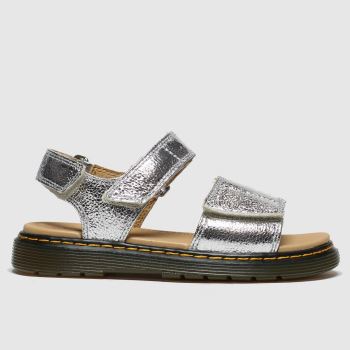 Dr Martens silver romi sandals junior Dr Martens silver romi sandals junior
