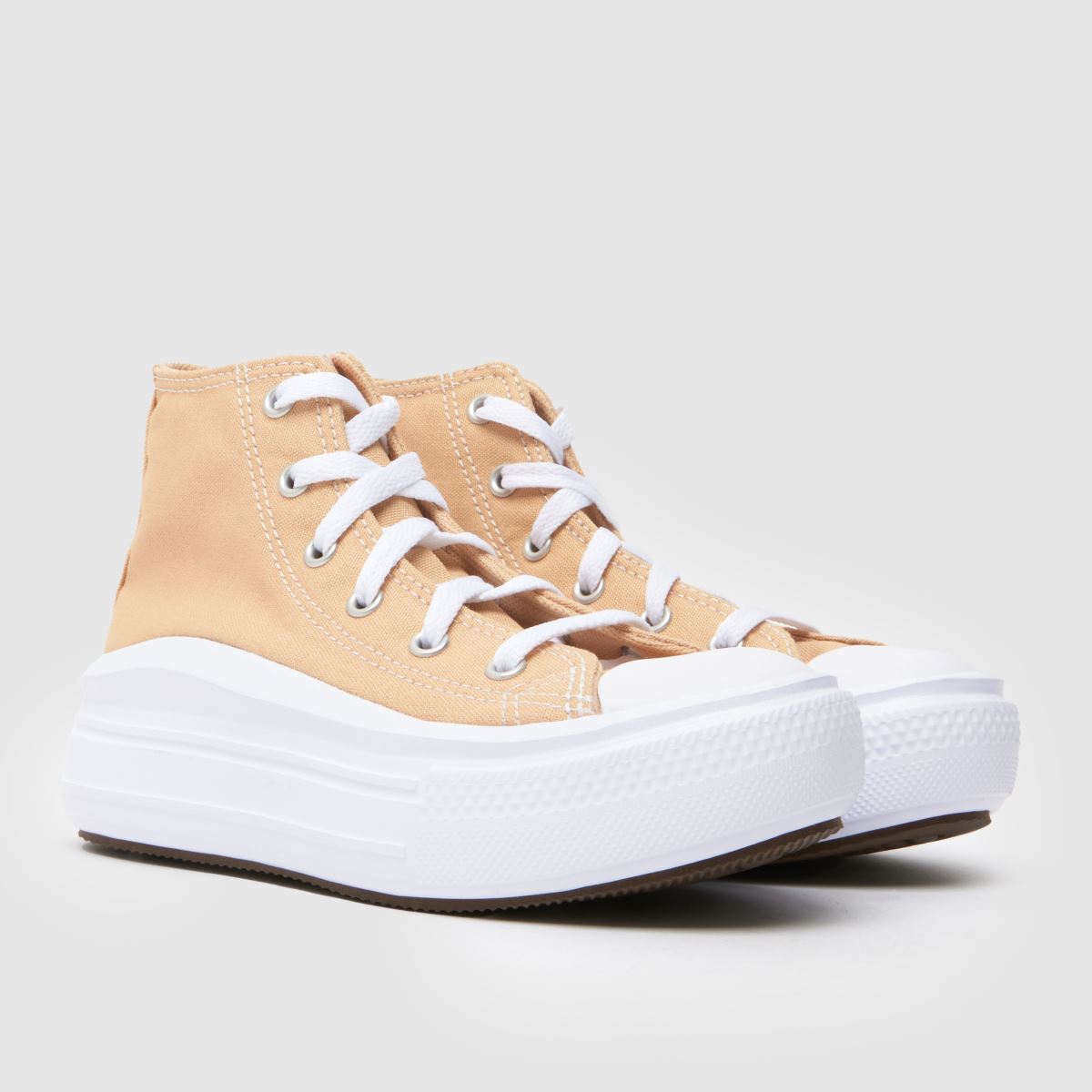Converse All Star Hi Move Girls Junior in Beige Converse All Star Hi Move 1