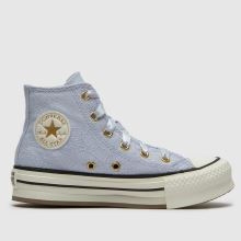 Converse All Star EVA Lift Hi Girls Junior in Lilac Converse All Star EVA Lift Hi,1 of 4