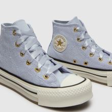 Converse All Star EVA Lift Hi Girls Junior in Lilac Converse All Star EVA Lift Hi,3 of 4