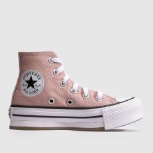 Converse All Star EVA Lift Hi Girls Junior in Pink Multi Converse All Star EVA Lift Hi,1 of 4