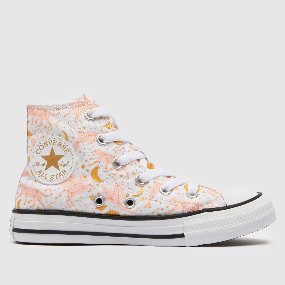 converse chuck taylor all star junior strap hi