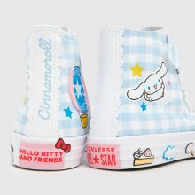 Converse All Star Hi 1V Hello Kitty Girls Junior in Pale Blue Converse All Star Hi 1V Hello Kitty,4 of 4