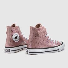 Converse All Star Hi 1V Girls Junior in Pink Multi Converse All Star Hi 1V,4 of 4