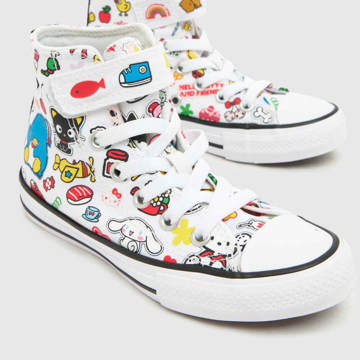 Converse All Star Hi 1V Hello Kitty Girls Junior in Multi Converse All Star Hi 1V Hello Kitty 4