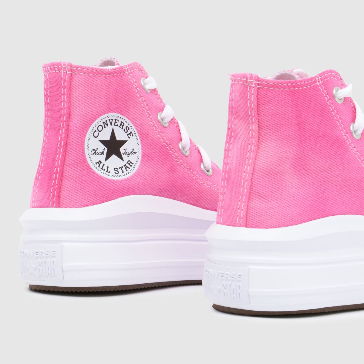 Converse All Star Move Hi Girls Junior in Pink