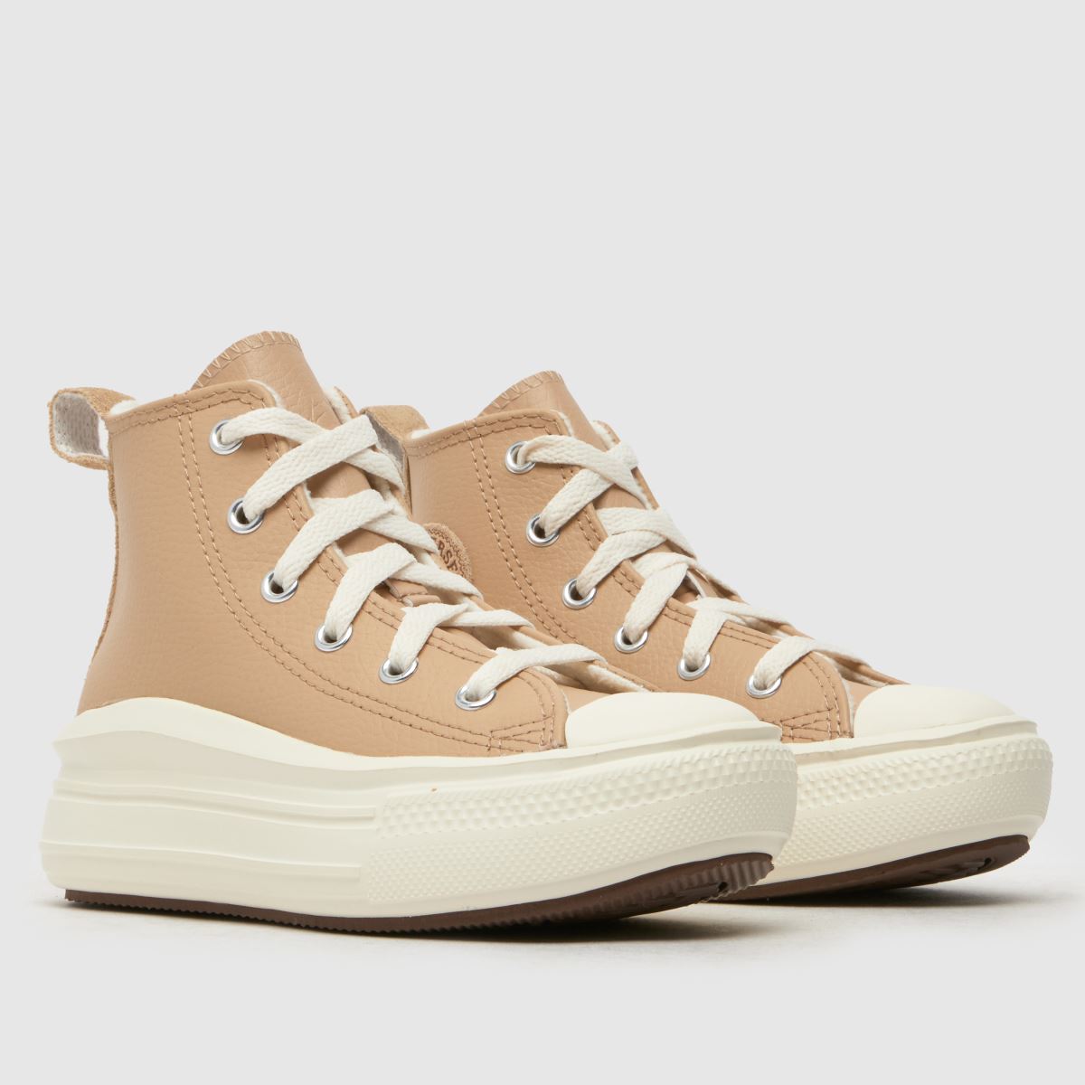 Converse All Star Move Girls Junior in Beige Converse All Star Move 1
