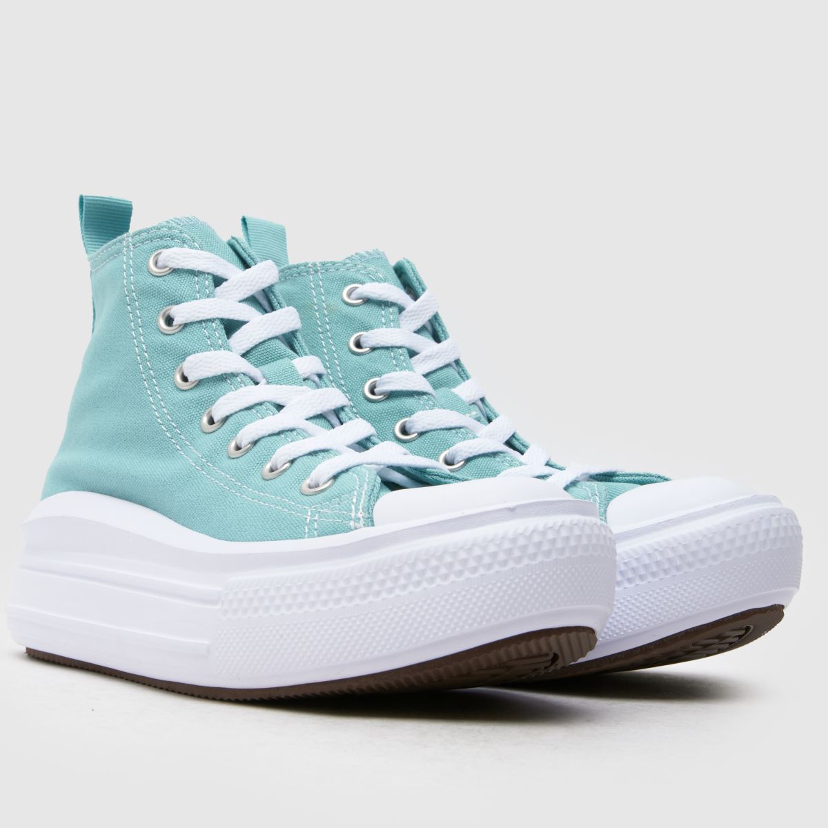 Converse All Star Move Girls Junior in Light Green Converse All Star Move 1