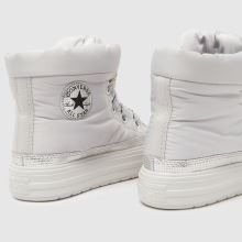 Converse All Star Disco Hi Girls Toddler in Silver Converse All Star Disco Hi,4 of 4
