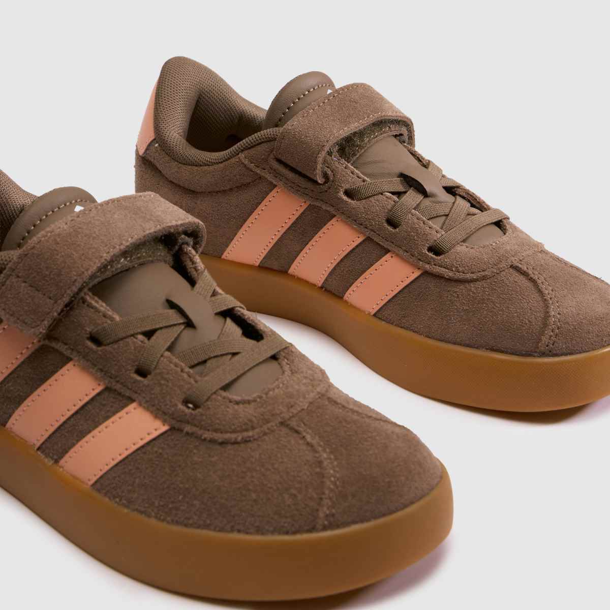 adidas VL Court Girls Junior in Brown Multi adidas VL Court 4