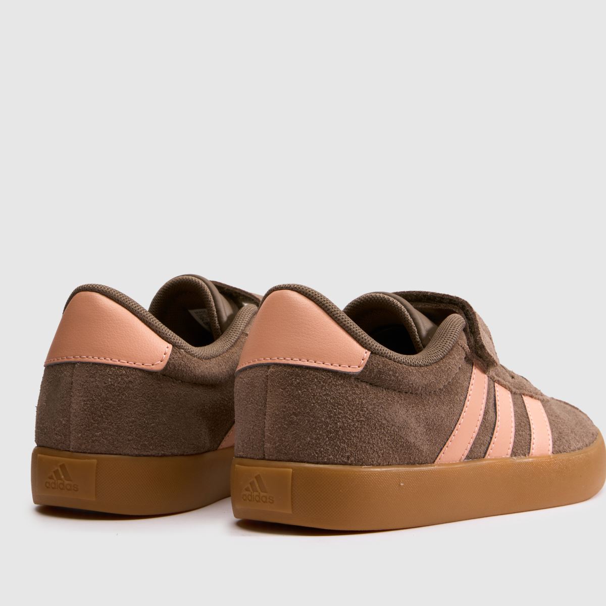 adidas VL Court Girls Junior in Brown Multi adidas VL Court 7