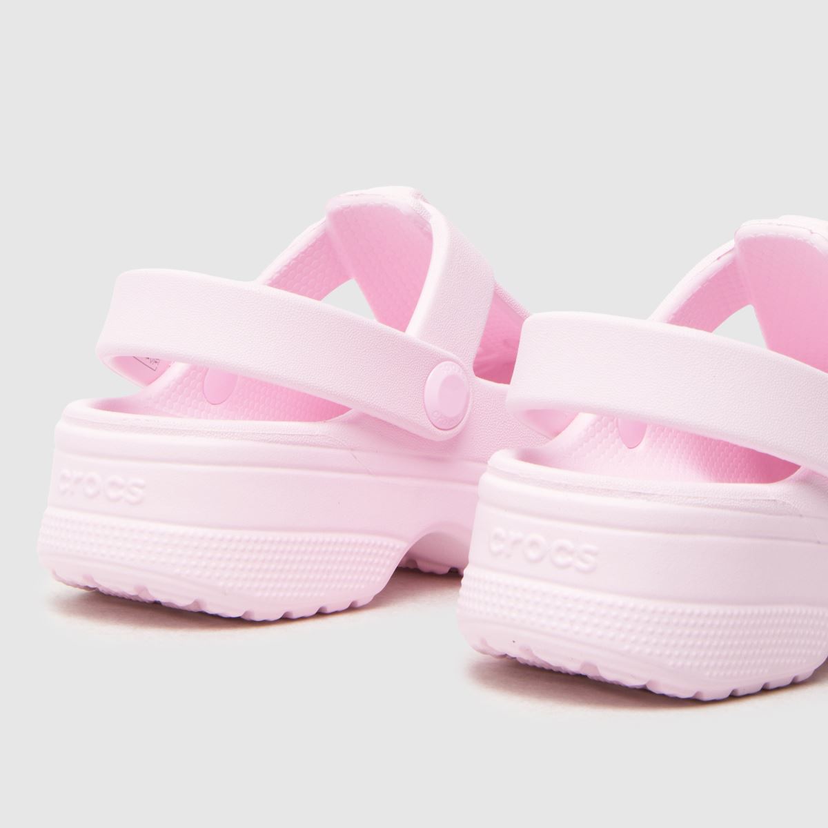 Crocs Classic Mary Jane Clog Girls Junior in Pale Pink Crocs Classic Mary Jane Clog 7