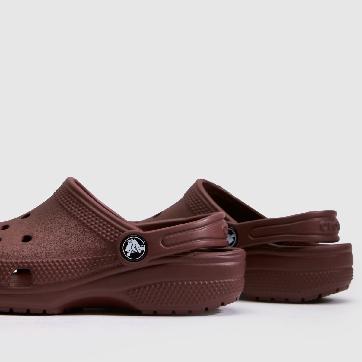 Crocs Classic Clog Girls Junior in Burgundy Crocs Classic Clog 7
