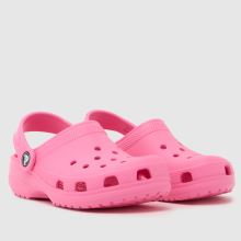 Crocs Classic Clog Girls Junior in Pale Pink Crocs Classic Clog,2 of 4