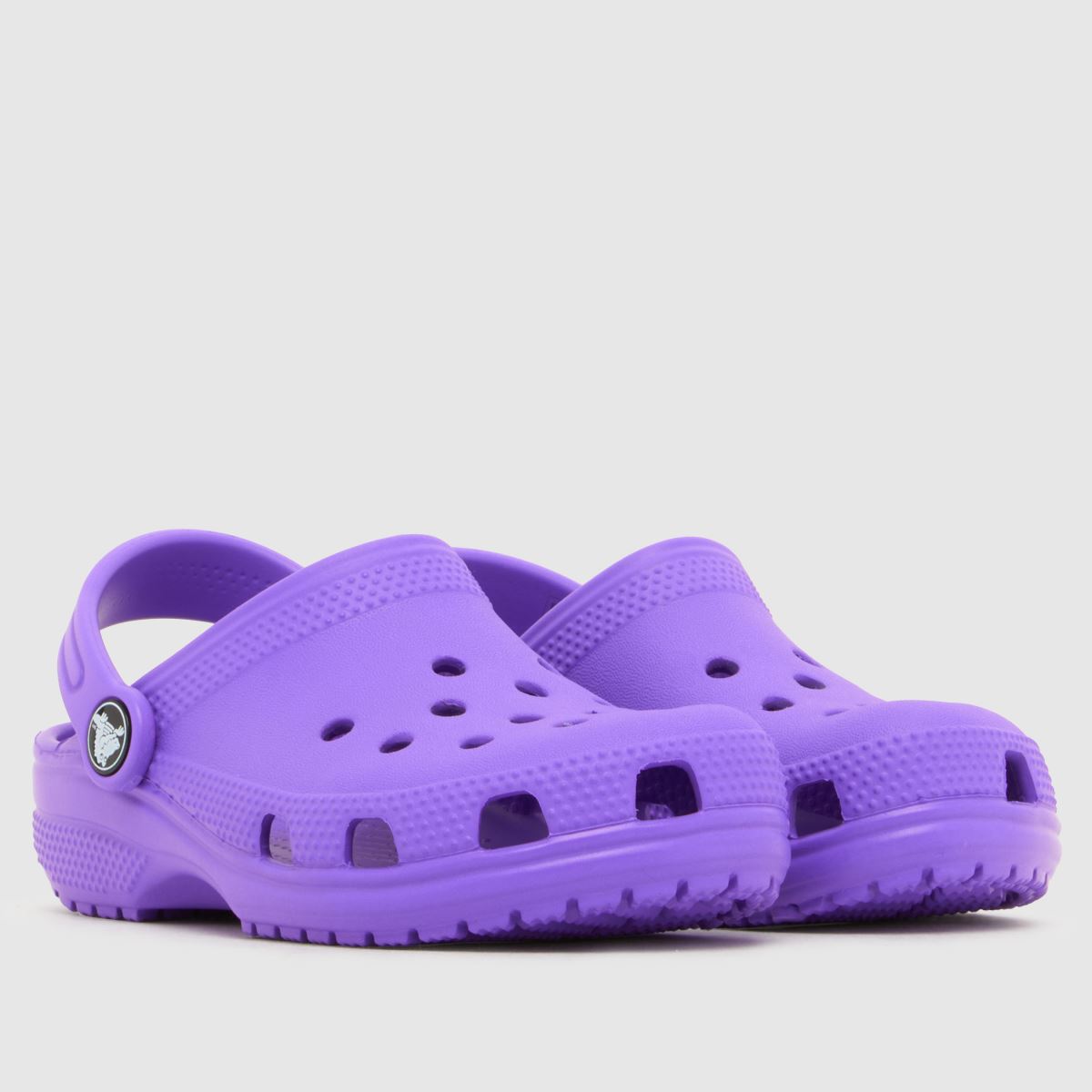Crocs Classic Clog Girls Junior in Purple Crocs Classic Clog 1