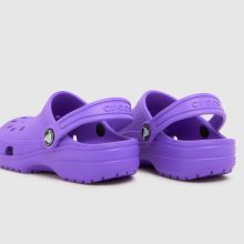 Crocs Classic Clog Girls Junior in Purple Crocs Classic Clog,4 of 4