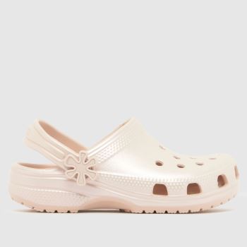 Crocs Rosa Classic Pearl Clog Mädchen Junior
