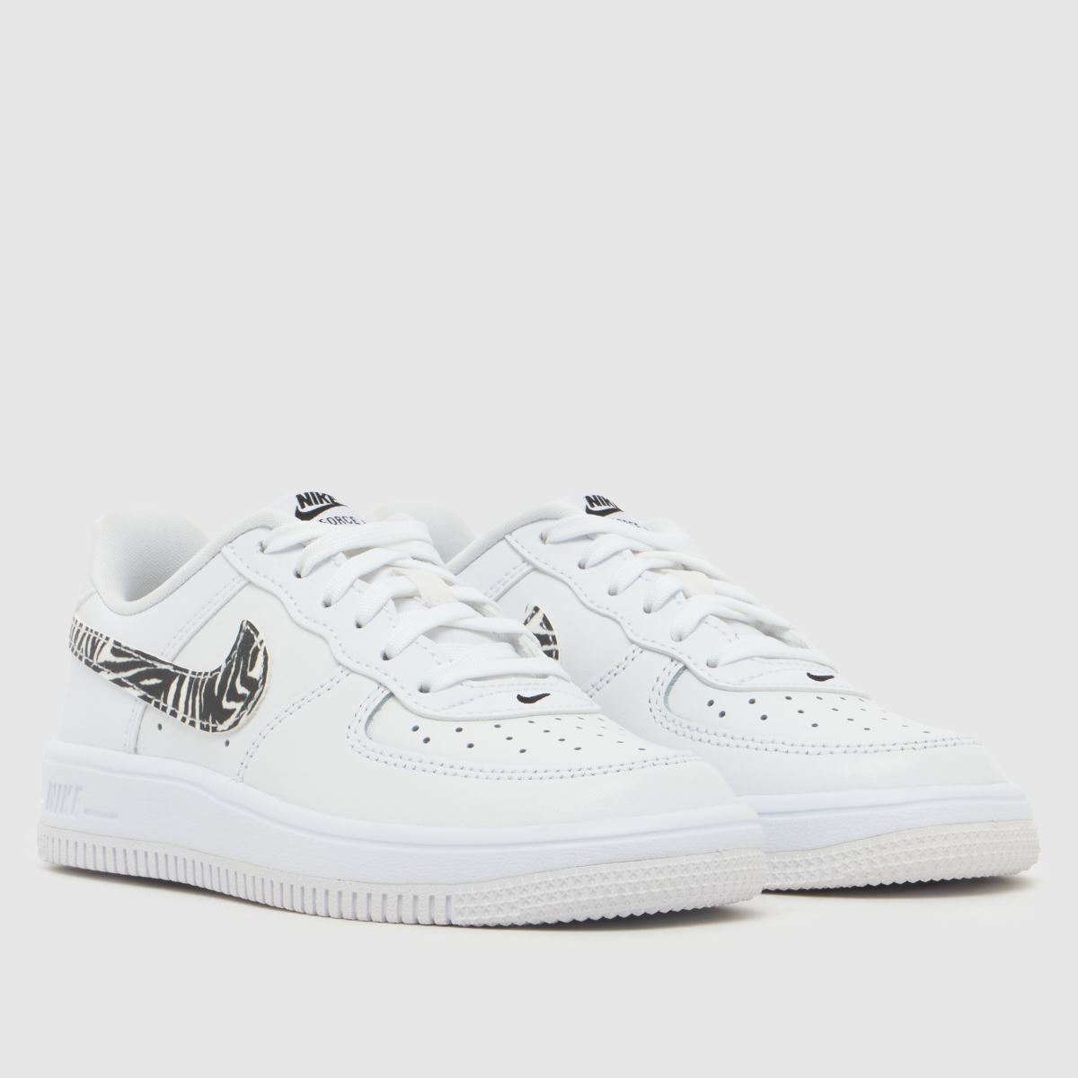 Nike Air Force 1 Girls Junior in White Multi Nike Air Force 1 1