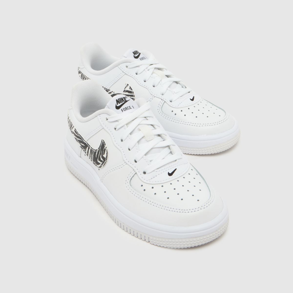 Nike Air Force 1 Girls Junior in White Multi Nike Air Force 1 4
